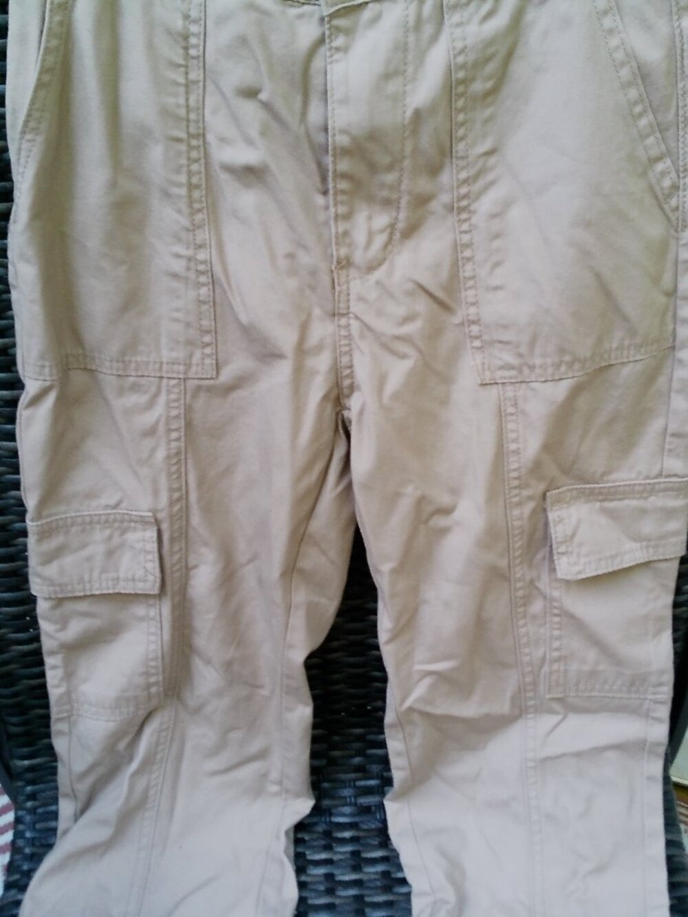 SINCERELY JULES BEIGE CARGO PANTS SIZE 4 GREAT CONDITION